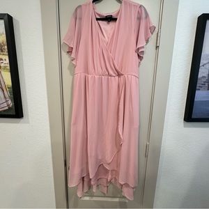 High Low Pink Torrid Size 3 Dress